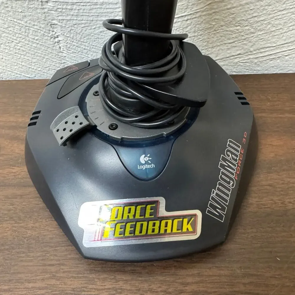 Logitech WingMan Force 3D Force Feedback USB Joystick J-UC10